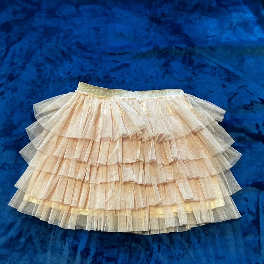 Elegant pink Zara Kids Tiered Skirt
